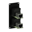 Caymon Casy168 / B 2x Ethercon à RJ-45 Plaque murale