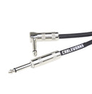 Gator GCWB-INS-10RA Backline Series Straight/Right Angle Instrument Cable - 10ft