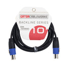 Gator GCWB-SPK-10-2TL Twist Lock Connector Speaker Cable - 10ft