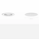 Audac CENA306/W SpringFit Ceiling Speaker - 2.5" (White)