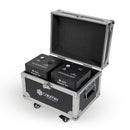 ColorKey CKU-7712 Dazzler FX MK2 600W Cold Spark Machine Bundle with Road Case 2-Pack (Black)