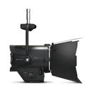 Cameo Pro CLF2DPO Professional Pole-Operated Fresnel White Daylight - Includes Barndoor and Gel Frame