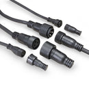 Theatrixx CLPSTTRI12IP Studio PAR CAN 12 x 3 W LED RVB extérieur (Noir)