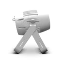 Theatrixx CLQS40RGBWWH Q-SPOT Spot compact LED RGBW 40 W (Blanc)