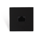 Audac CP43ARJ/B Connection Plate RJ45 Bticino (Black)