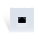 Plaque de connexion Audac CP43ARJ/W RJ45 Bticino (noir)