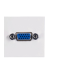 Audac CP45VGA/W  Connection Plate VGA (White) - 45 x 45mm