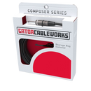 Gator GCWC-INS-03 Composer Series 1/4in Straight Instrument Cable - 3ft