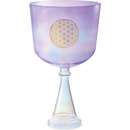 Meinl CSC8fpfol sonic Energy Crystal chalice chalice - 8 "(fleur violette de la vie du cœur chakra)