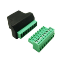 Connecteur RJ45 femelle Audac CTA845MK2 vers connecteur bornier 8 broches