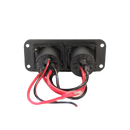 Audac CVS102/B Plaque de connexion avec 2 connecteurs Speakon pour VIRO5/VIRO5D (Noir)
