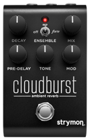 Pédale de réverbération flexible Strymon CLOUDBURST avec capacité d'ensemble (édition Midnight)
