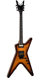 Dean Guitars USA ML FLOYD Flame Top Electric Guitar (Trans Brazilia)