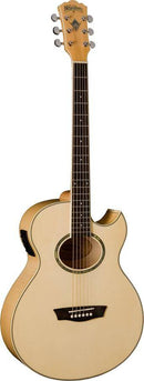 Washburn EA20-A Festival Series Acoustic Electric Guitar (Natural)