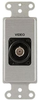 Covid D1108F-CA Neutrik BNC Wall Plate (Clear Anodized)