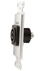 Covid D1124S-CA Neutrik 4 Pole Speakon Wall Plate (Clear Anodized)