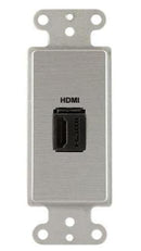 Covid D1143F-CA Keystone HDMI Wall Plate (Clear Anodized)