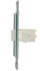 Covid D1146F-CA Keystone USB-3-AA Plaque murale à angle droit (clair anodisé)