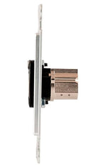 Covid D1147f-CA Neutrik Cat6A Plaque murale blindée (anodisé transparent)