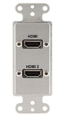 Covid D1217P-CA HDMI Feme Feme Pig-Thart-taille Assiette (anodisé transparent)