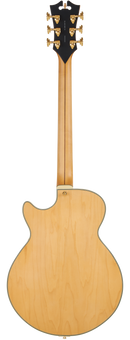 D'Angelico DELUXE SS BARITONE Semi Hollow-Body Electric Guitar (Satin Honey)