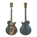 D'Angelico DADSSBW3MTS Bobby Weir 3 Semi Hollow-Body Electric Guitar (Matte Stone)