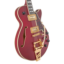 D'Angelico DELUXE SS Bobby Weir 3 Limited Edition Semi-Hollow Electric Guitar (Satin Trans Wine)