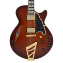 Guitare électrique semi-hollow D&