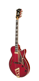 D'Angelico EXCEL SS SOHO Hollow Body Electric Guitar (Dark Cherry Burst)