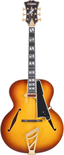 D'Angelico EXCEL STYLE B Hollow Body Electric Guitar (Dark Iced Tea Burst)