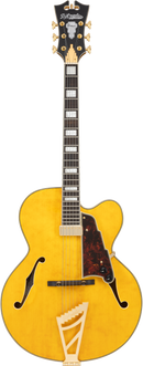 D'Angelico PREMIER EXL-1 Hollow Body Electric Guitar (Honey Blonde)