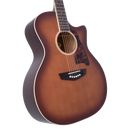 D'Angelico GRAMERCY GRAND AUDITORIUM CE Acoustic Guitar (Natural Burst)