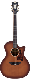 D'Angelico GRAMERCY GRAND AUDITORIUM CE Acoustic Guitar (Natural Burst)