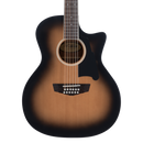 D'Angelico FULTON GRAND AUDITORIUM 12-String Acoustic Guitar (Aged Burst)