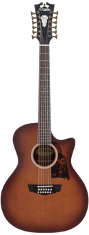 D'Angelico FULTON GRAND AUDITORIUM 12-String Acoustic guitar (Natural Burst)