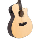 D'Angelico FULTON GRAND AUDITORIUM 12 String Acoustic Electric Guitar (Natural)