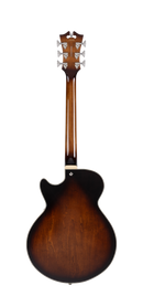 D'Angelico DAPSSBRBNS Guitare électrique semi-creuse (Brown Burst)