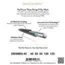 DR Handmade Strings DBSMB5-45 Black Dragon Coated Multi-Scale Set - 5-String 45-125t