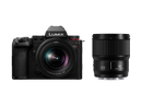 Kit plein format Panasonic LUMIX S5M2W avec objectifs SR2060 + SS50