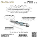 Cordes DR Handmade DEQ8-11 Dragon Skin+ Accurate Core Coated pour guitare électrique 8 cordes - Tirant 11-80 Heavy