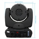 Betopper LM108 RGBW Moving Beam Light - 36x3W