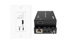 DVDO RS-4 4K HDMI And USB-C 50m Wall Plate Extender Kit Over Ethernet