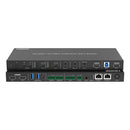 DVDO USBC-HDMI-PS-42-XL 4K 4x2 Presentation Switcher With USB-C & HDMI Inputs, Audio Input & Output, 2 LAN Ports