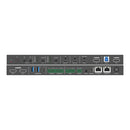 DVDO USBC-HDMI-PS-42-XL 4K 4x2 Presentation Switcher With USB-C & HDMI Inputs, Audio Input & Output, 2 LAN Ports