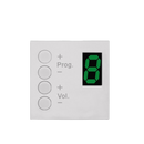 Audac DW4018/W Wall Panel Controller Bticino (White)