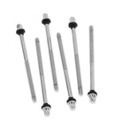 DW Hardware DWSM375C True-pitch Chrome Tension Rod M5-.8x4.37 In (6-pack)