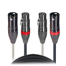 ProX XC-DXLR50 50' Ft. Balanced Dual XLR-M to Dual XLR-F High Performance Audio Cable