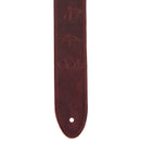 PRS STRAP DE GUITARE RÉVERSIBLE - 2 "(OxBlood)