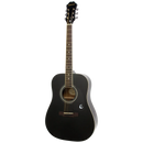 Epiphone DR100 Dreadnaught Songmaker Guitare acoustique (ébène)