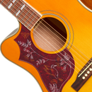 Epiphone HUMMINGBIRD STUDIO Left-Handed Acoustic Guitar (EC Heritage Cherry Sunburst)
